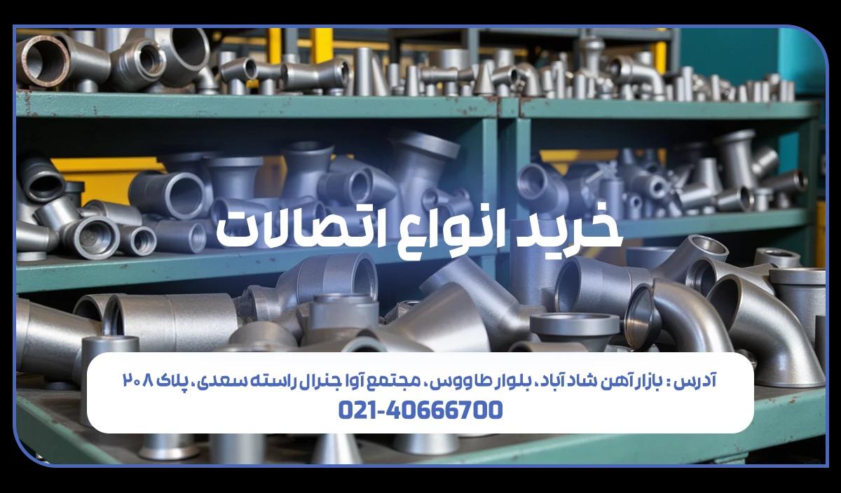 خرید انواع اتصالات فلزی